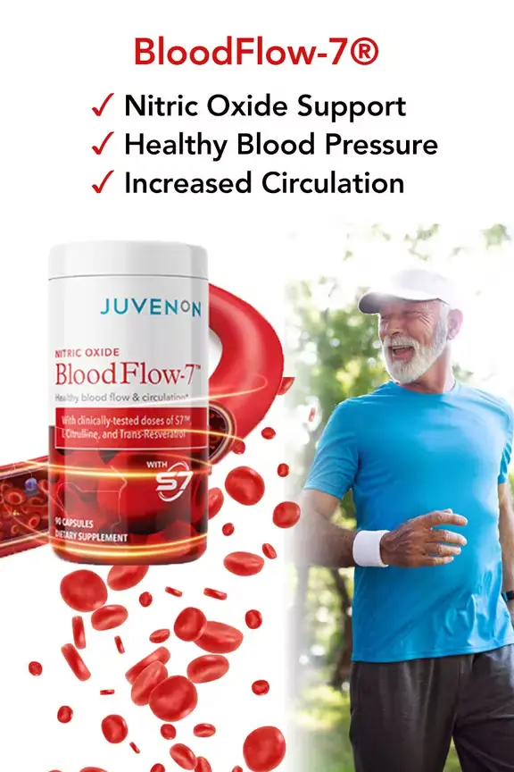 juvenon blood flow 7 nitric oxide supplement